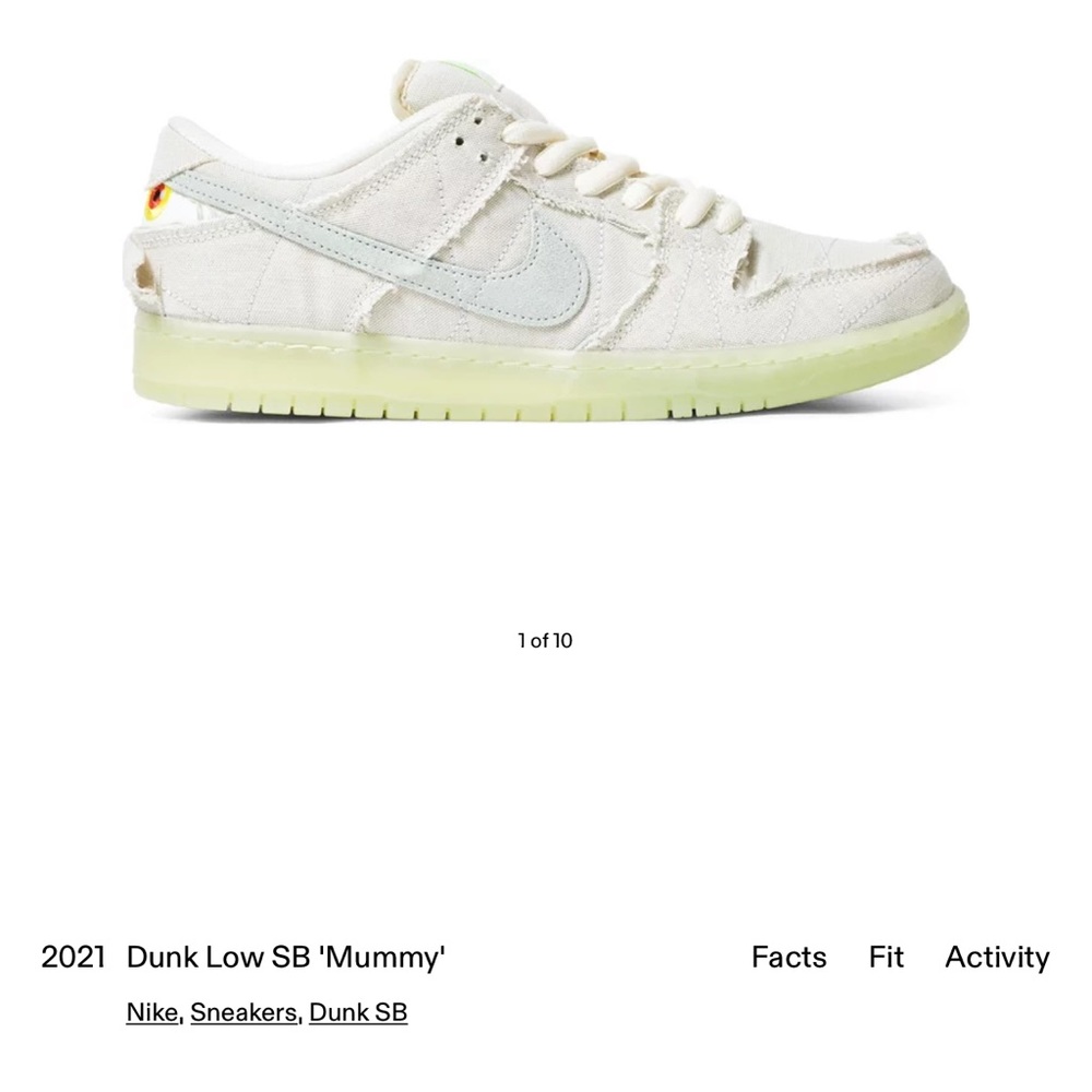 2021 Dunk Low SB 'Mummy'